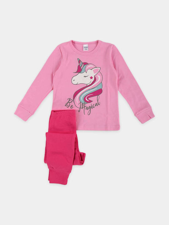 Pretty Baby Kinder Schlafanzug Winter Baumwolle Rosa
