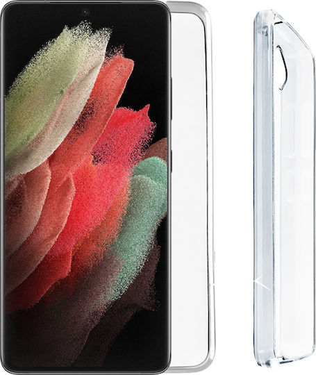 Volte-Tel Slimcolor Air Задна корица Силикон Прозрачен (Galaxy S21 Ultra 5G)