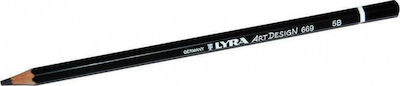 Lyra Rembrandt Art Design Pencil 5B Black