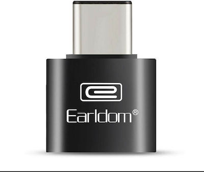 Earldom ET-OT18 Konverter USB-C männlich zu USB-A weiblich Schwarz