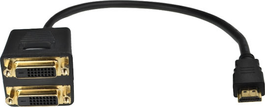 Μετατροπέας HDMI male σε DVI-D female 1τμχ 18250