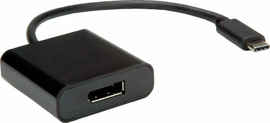 Value Конвертор USB-C Мъжки към DisplayPort Женски 1 Брой 12.99.3220-10