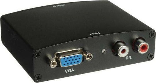 HDMI Female to RCA VGA Female Converter 1Piece 18162
