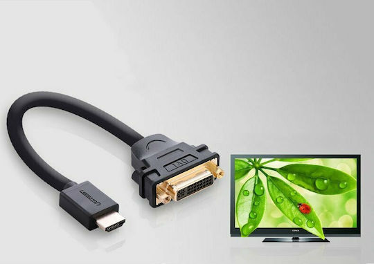 Ugreen Μετατροπέας HDMI male σε DVI-I female 1τμχ 20136