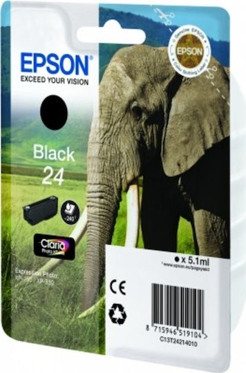 Epson 24 Original InkJet Printer Ink Black (C13T24214012)