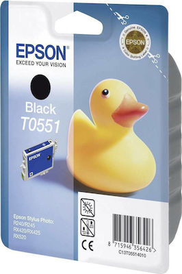 Epson T0551 Μελάνι Εκτυπωτή InkJet Μαύρο (C13T05514010)