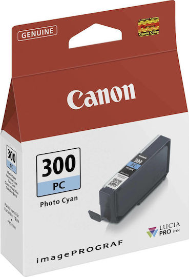 Canon PFI-300 Оригинален Мастило за мастиленоструен принтер Снимка Blue (4197C001)