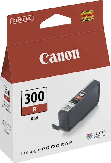 Canon PFI-300 Original InkJet Printer Ink Red (4199C001)