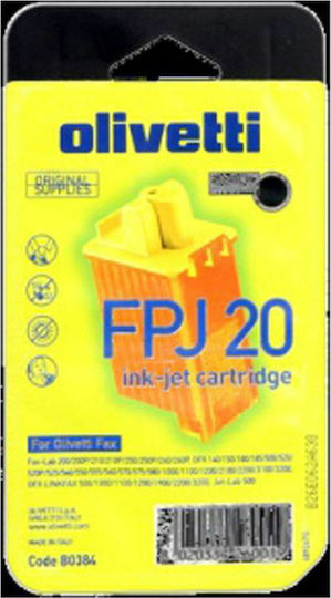 Olivetti FPJ20 Γνήσιο Μελάνι Εκτυπωτή InkJet Μαύρο (B0384)