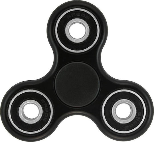 Fidget Spinner ABS Plastic Three Leaves 3 minutes Plastic Black