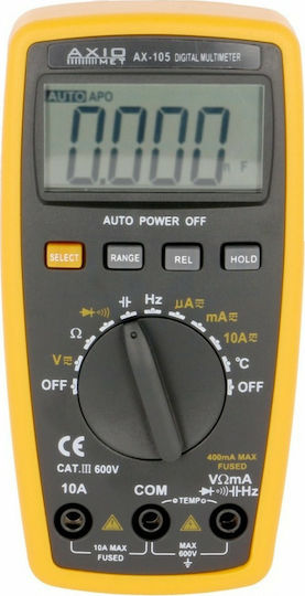 Axiomet AX-105 Ψηφιακό Πολύμετρο