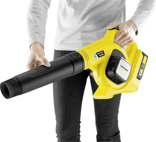 Karcher LBL 2 Blower Handheld 18V with 1 Battery 2.5Ah & Maximum Air Speed 210km/h