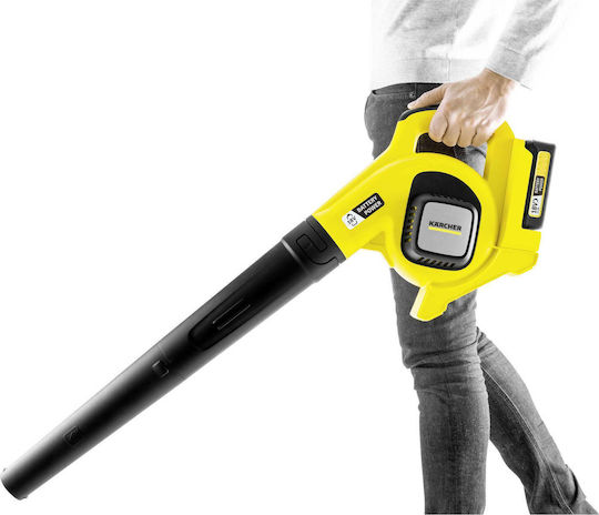Karcher LBL 2 Blower Handheld 18V with 1 Battery 2.5Ah & Maximum Air Speed 210km/h