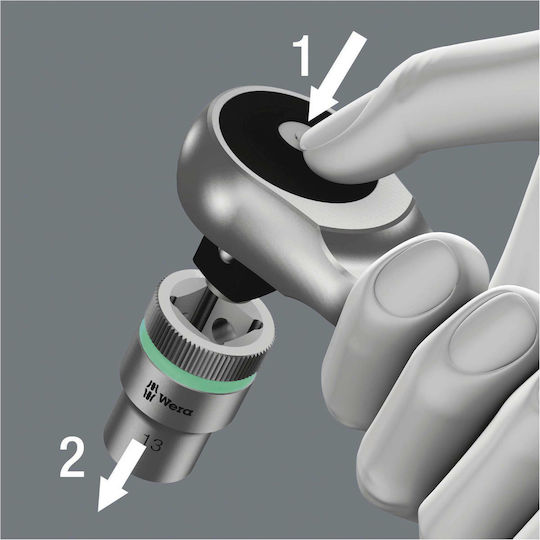 Wera 8100 SC 7 Ратчетни и гнездови гарнитури 1\2" 28бр