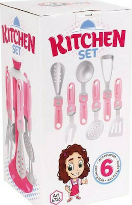 Apergis Cooking Toy / Kitchen Utensils Μαγειρικά Εργαλεία σε Σταντ 1.6726