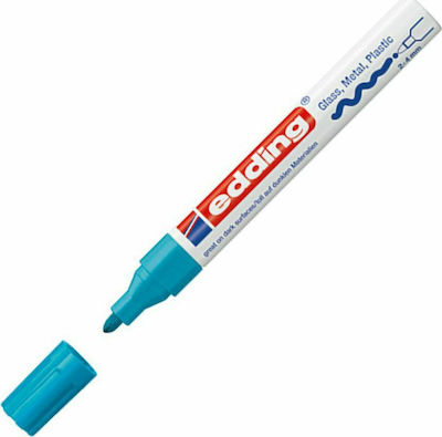 Edding 750 Permanent Marker 4mm Light Blue