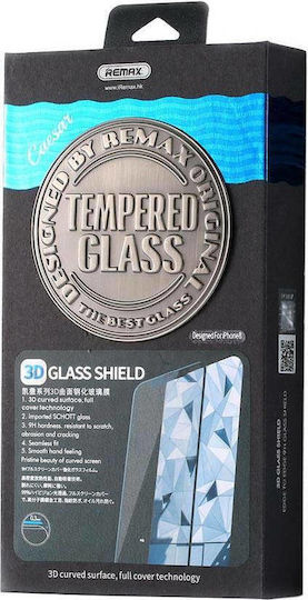 Remax Caesar Full Coveraged Frame Black 3D Full Face Tempered Glass (iPhone 11 Pro)