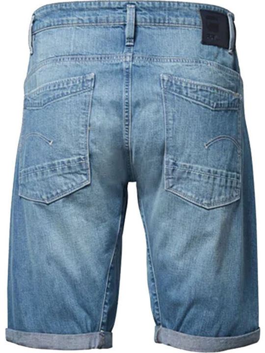 Scutar 3D Men's Shorts Jeans Blue Denim