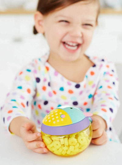 Skip Hop Plastic Kids' Food Container Unicorns 0.221lt Yellow