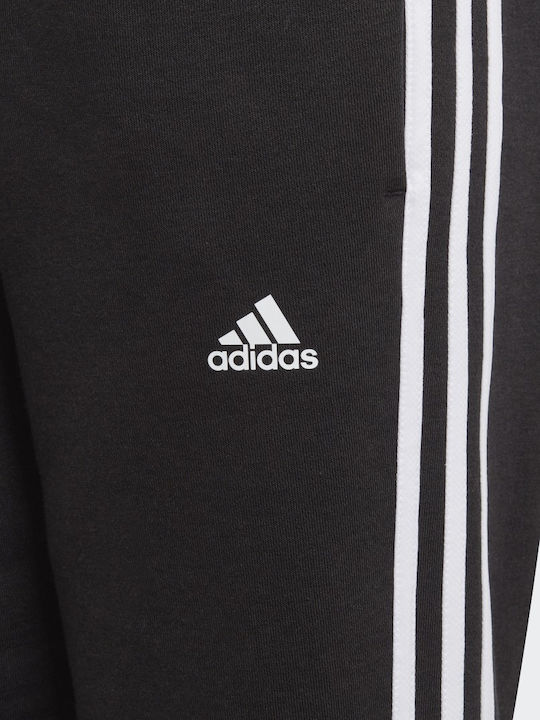 Παιδικό Παντελόνι Φόρμας Μαύρο Essentials 3-Stripes
