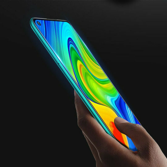 Dux Ducis Case Friendly 9D Vollflächig gehärtetes Glas (Redmi Note 9)