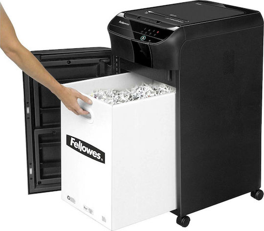 Fellowes Distrugător de Documente Automax 350C Tăiere transversală 12 Foi cu Coș 68lt