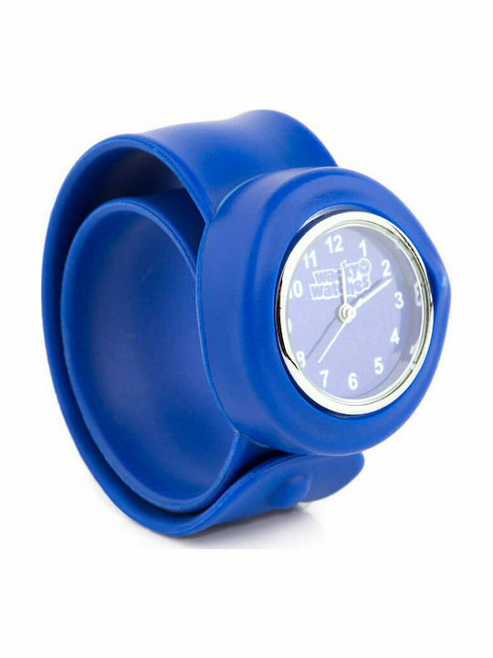 Wacky Watches Παιδικό Αναλογικό Ρολόι Wacky Slap 3D Μπλε