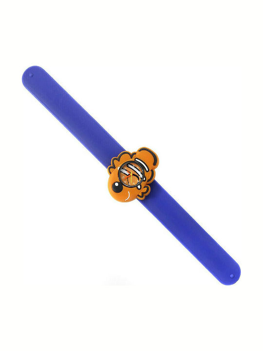 Wacky Watches Παιδικό Αναλογικό Ρολόι Wacky Slap 3D Clown Fish Πορτοκαλί