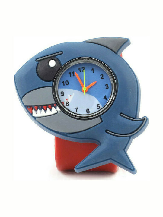 Wacky Watches Παιδικό Αναλογικό Ρολόι Wacky Γαλάζιο