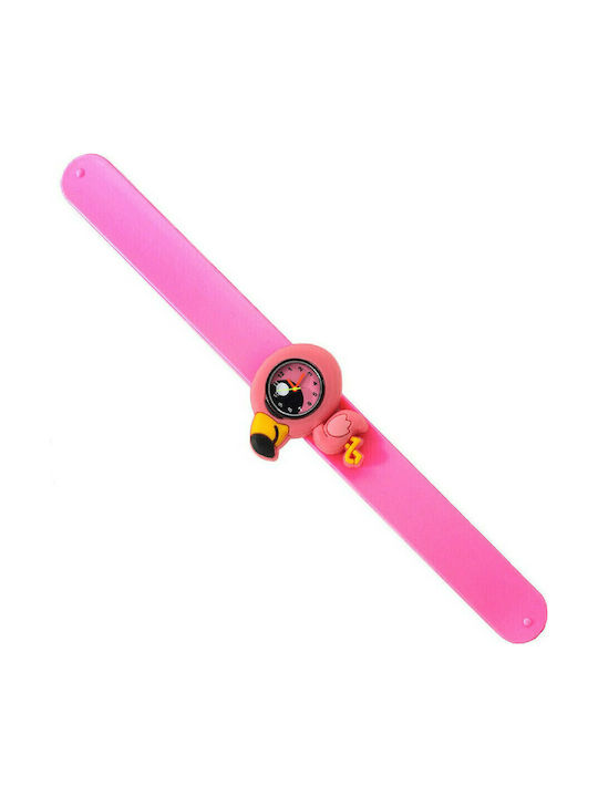 Wacky Watches Παιδικό Αναλογικό Ρολόι Wacky Ροζ