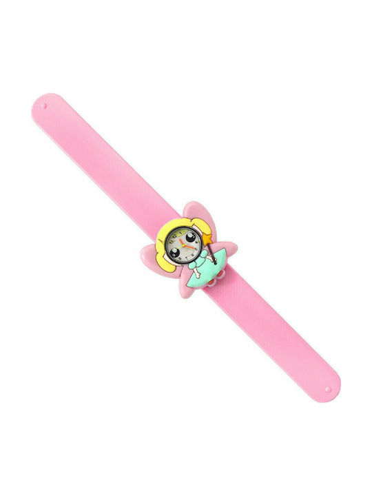 Wacky Watches Παιδικό Αναλογικό Ρολόι Wacky Slap 3D Fairy Ροζ