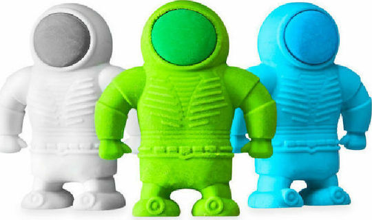 Ooly Eraser Set for Pencil and Pen Astronauts 3pcs