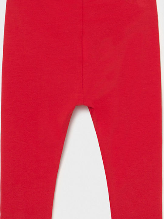 Mayoral Kinder Leggings Lang Rot