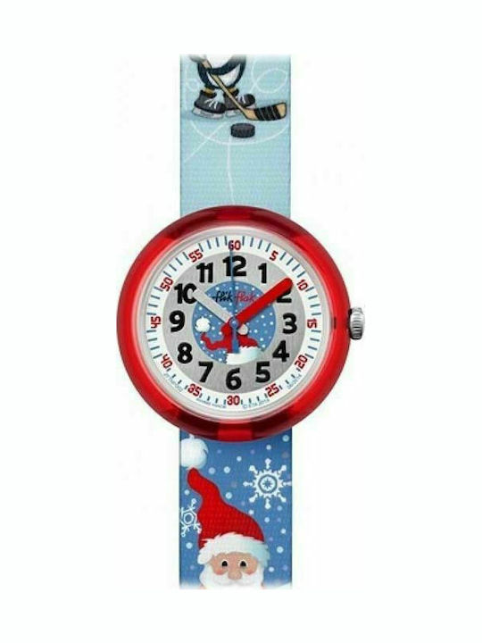FlikFlak Kinder-Analoguhr Treasure mit Stoffarmband