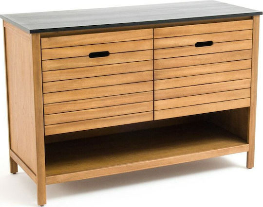 La Redoute Interieurs Saturne Blat fără Lavoar L120xW50xH83cm Bej