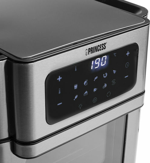 Princess Aerofryer Oven Air Fryer 2.6lt Ασημί