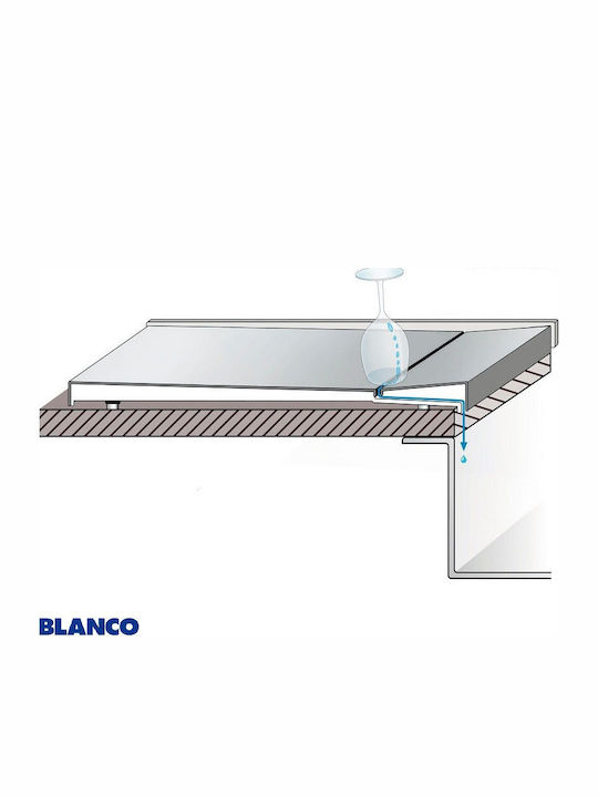 Blanco 223 067 Spülbeckenrost Silber