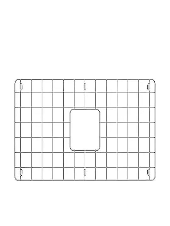 Bocchi Σχάρα Νεροχύτη Inox Ασημί 39x36cm