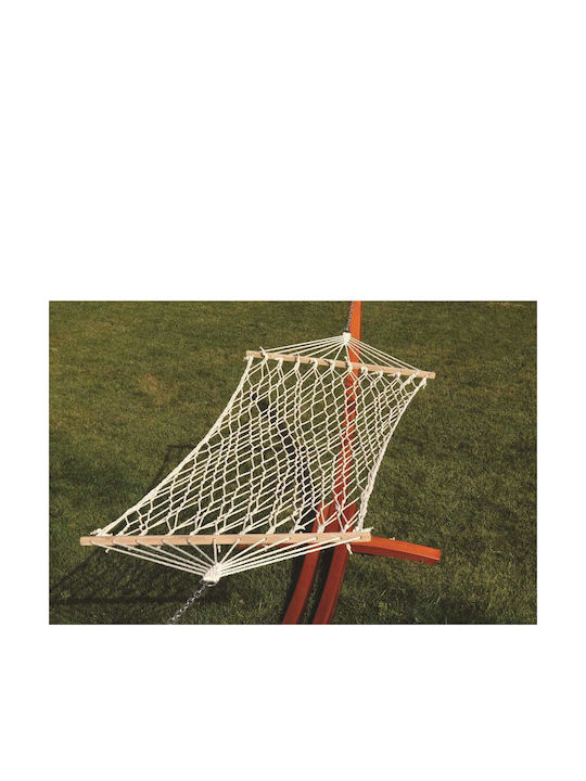 Lianos Αιώρα Δικτυωτή Μπεζ 200x140x140εκ.