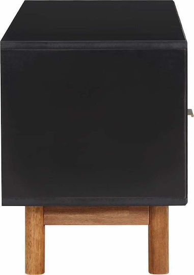 Έπιπλο TV din lemn Ακακίας M100xΠ35xΥ45cm