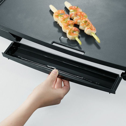 Severin Teppanyaki Grilling Plate with Adjustable Thermostat 2200W 59.5x34.5cm.