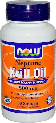 Now Foods Neptune Krill Oil 500mg 60 softgels