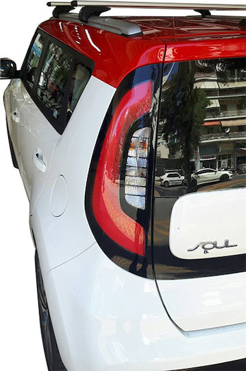 Nordrive Μπάρες Οροφής Αλουμινίου για Kia Soul (Σετ με πόδια)