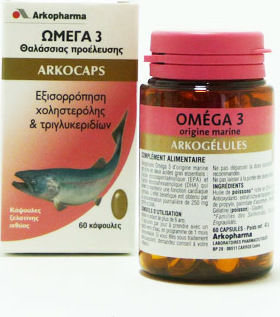 Arkopharma Omega 3 Fish Oil 60 caps