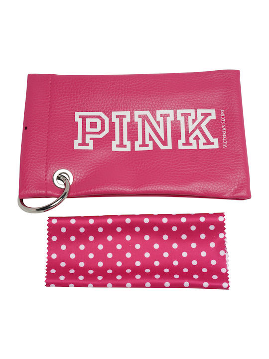 Victoria's Secret Women's Sunglasses with Pink Plastic Frame and Pink Lens