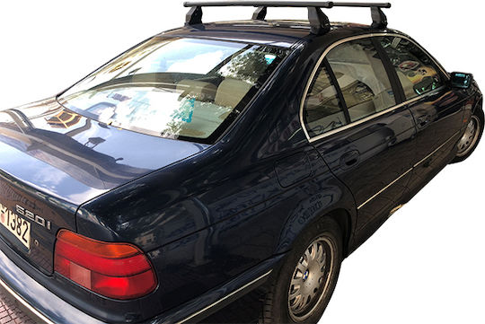 Menabo Menabo Steel Car Roof Bars for BMW E39 4D Set with Roof Rack Legs MPBMWE3901