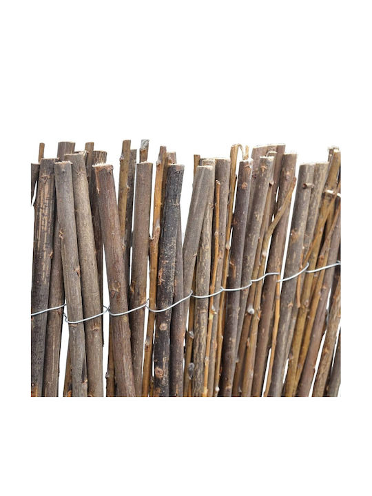 vidaXL Bamboo Fencing Itias with Whole Wood 1x5m