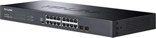 TP-LINK TL-SG2218 Managed L2 Switch with 16 Ethernet Ports and 2 SFP Ports