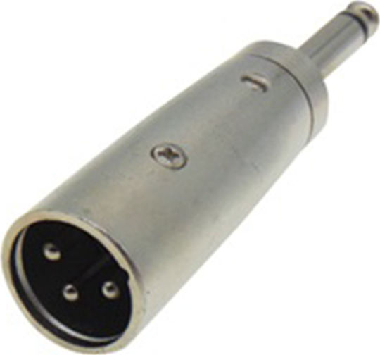 Lancom Converter 6.3mm Male to XLR Female Silver 1 Piece