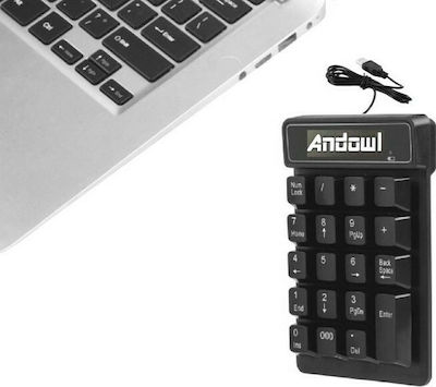 Andowl Q-811 Fără fir Tastatură numerică